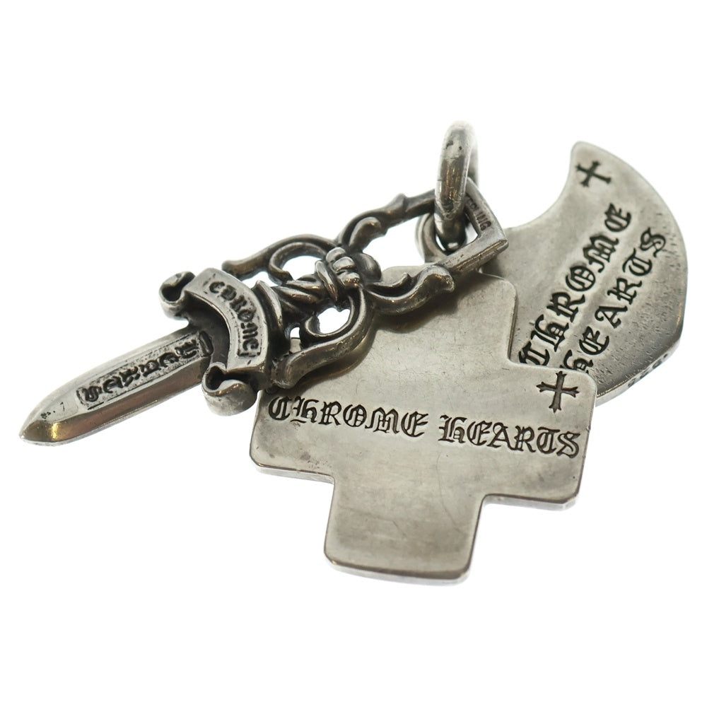 CHROME HEARTS(クロムハーツ) 3TRINKETS 3トリンケッツ ペンダントトップ シルバー BCA202