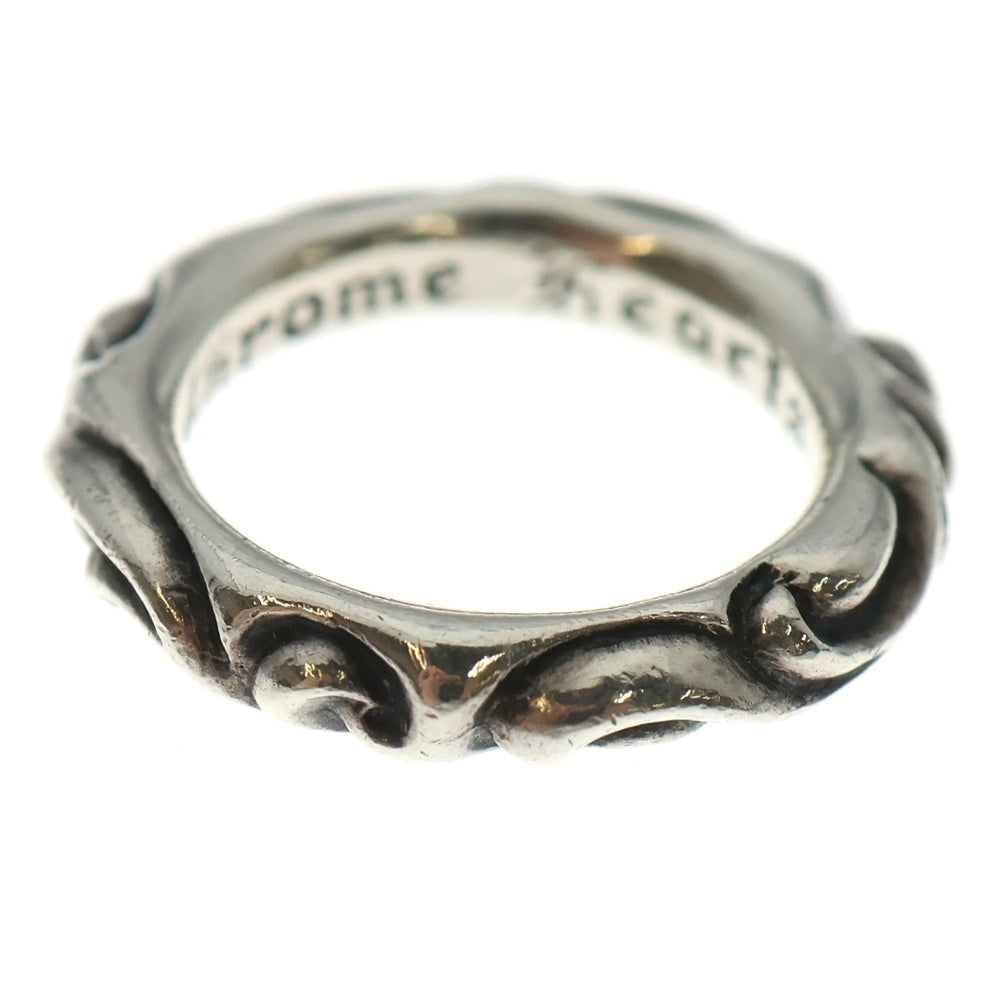 CHROME HEARTS(クロムハーツ) SCRL BAND スクロールバンド リング シルバー BCA351