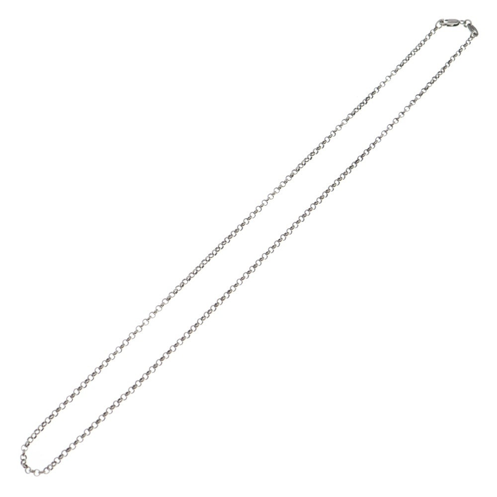 CHROME HEARTS(クロムハーツ) NECKCHAIN R18 ロールチェーンネックレス 18inch シルバー BCA083