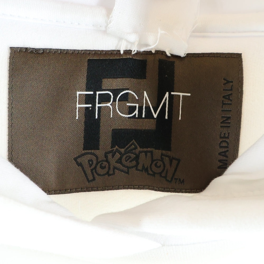 FENDI(フェンディ) 24SS ×フラグメント×ポケモン DRAGONITE HOODIE カイリュー フーディー プルオーバースウェットパーカー FY1143 AQJK