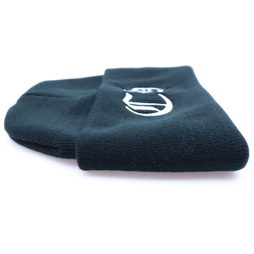 CHROME HEARTS(クロムハーツ) CH Logo Embroidery Acrylic Beanie CHロゴ刺繍ビーニー ニット帽 ブラック