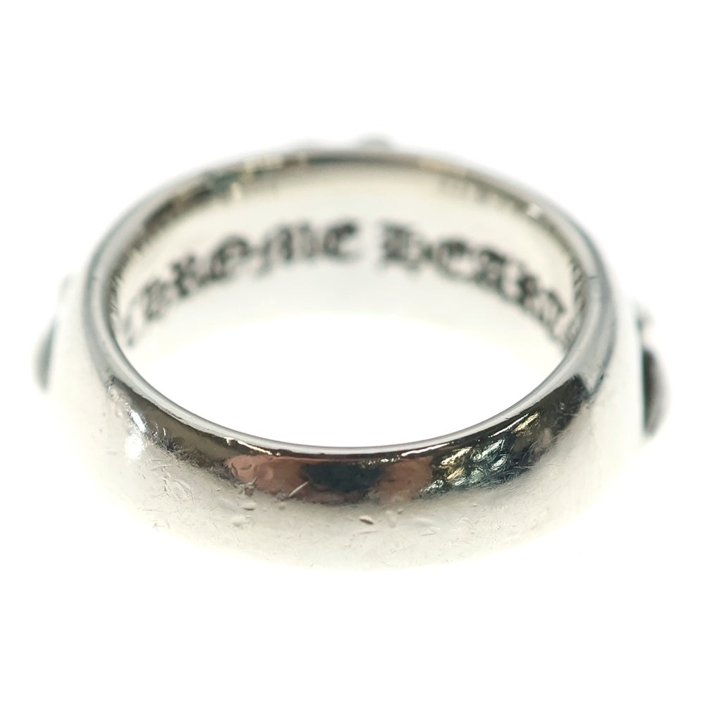 CHROME HEARTS(クロムハーツ) HALF Classic Floral CROSS Ring ハーフ クラシック リング シルバー