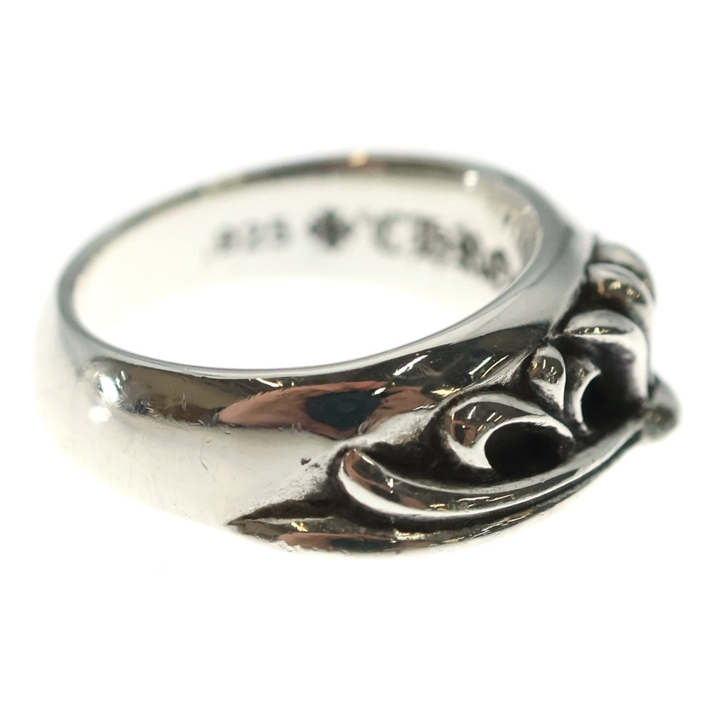 CHROME HEARTS(クロムハーツ) HALF Classic Floral CROSS Ring ハーフ クラシック リング シルバー