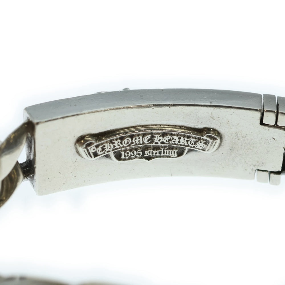 CHROME HEARTS(クロムハーツ) ID DAGGER HEART ダガーハート IDクラシックリンクブレスレット 13LINK シルバー