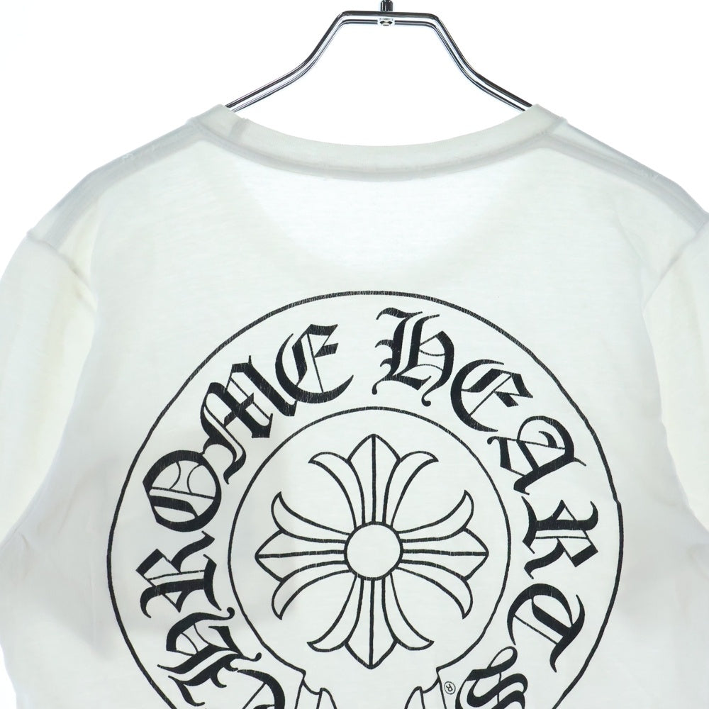 CHROME HEARTS(クロムハーツ) HORSESHOE S/S TEE ホースシュープリント 半袖Tシャツ カットソー ホワイト