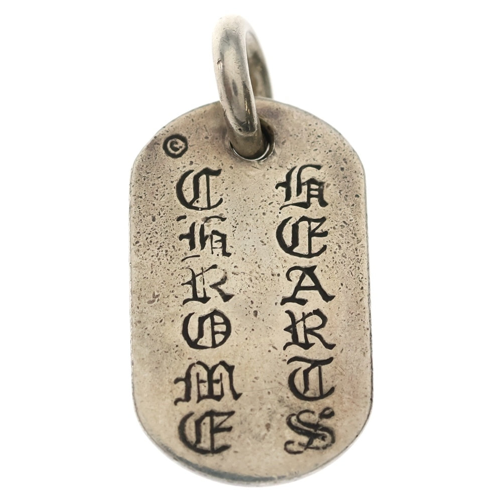 CHROME HEARTS(クロムハーツ) RAISED STAR DOGTAG NYC限定 レイズドスター ドッグタグ ペンダントトップ シルバー