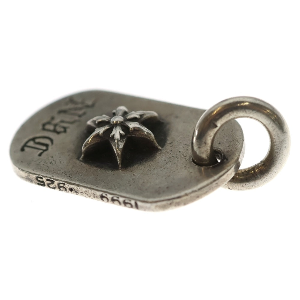 CHROME HEARTS(クロムハーツ) RAISED STAR DOGTAG NYC限定 レイズドスター ドッグタグ ペンダントトップ シルバー