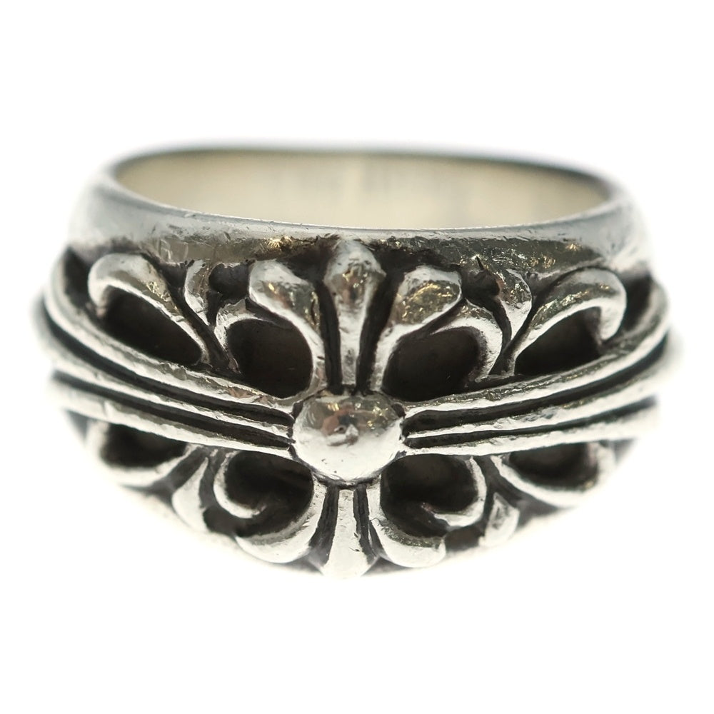 CHROME HEARTS(クロムハーツ) FLRL CRS フローラルクロス リング シルバー BCA346