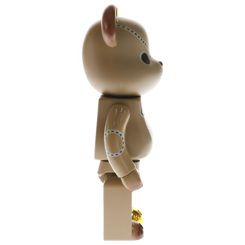 MEDICOM TOY(メディコムトイ) BE@RBRICK × MIHARAYASUHIRO 100% & 400% ベアブリック フィギュア 人形 ゴールド/ブラウン