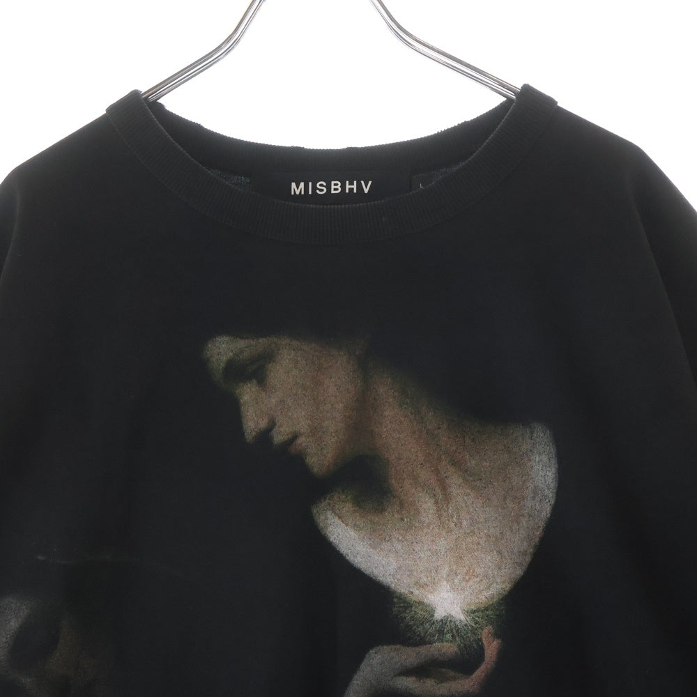 MISBHV(ミスビヘイブ) グラフィック ショート スリーブ T シャツ カットソー ブラック