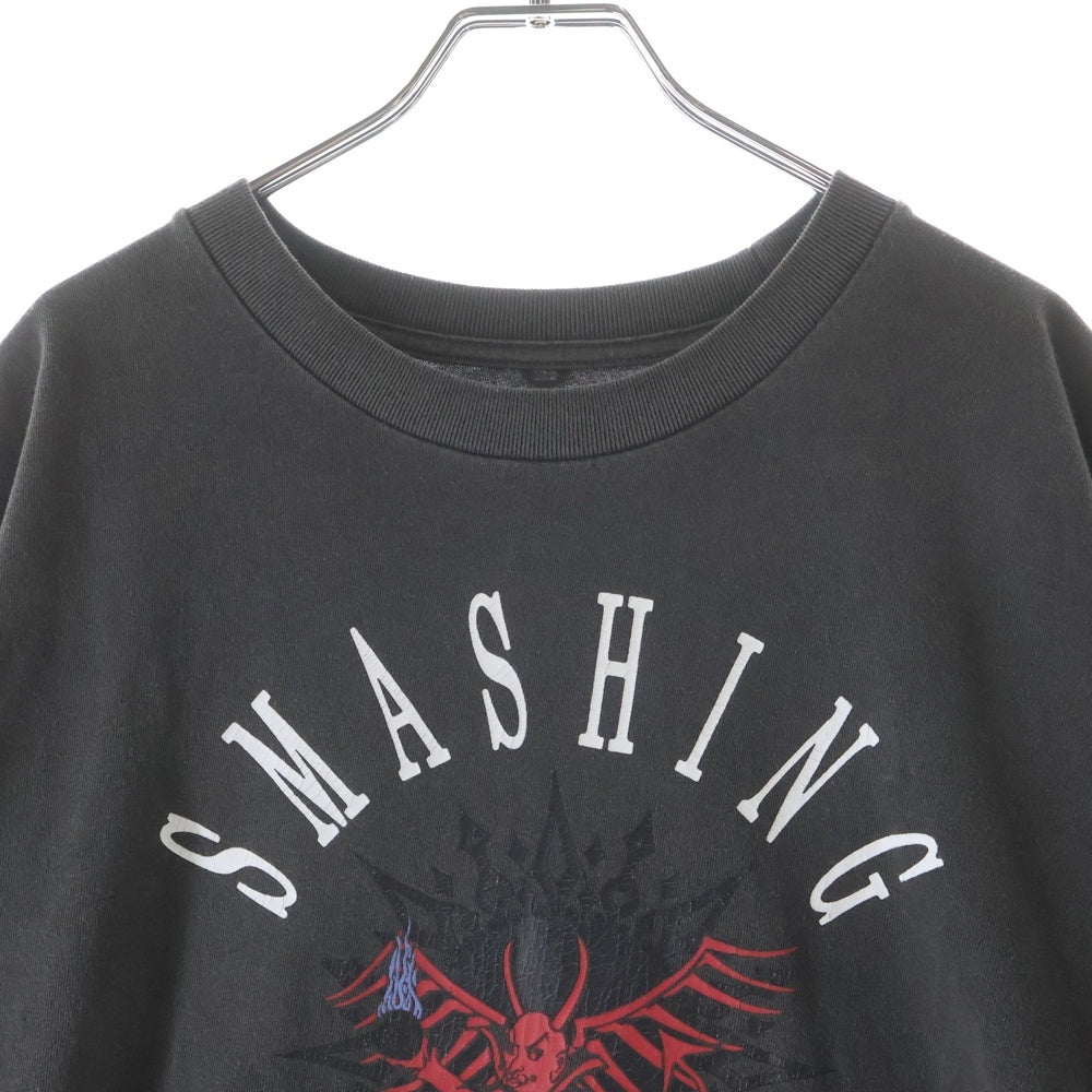 insonnia(インソニア) 25ss スマッシングパンプキンズ プリント Tシャツ カットソー グレー
