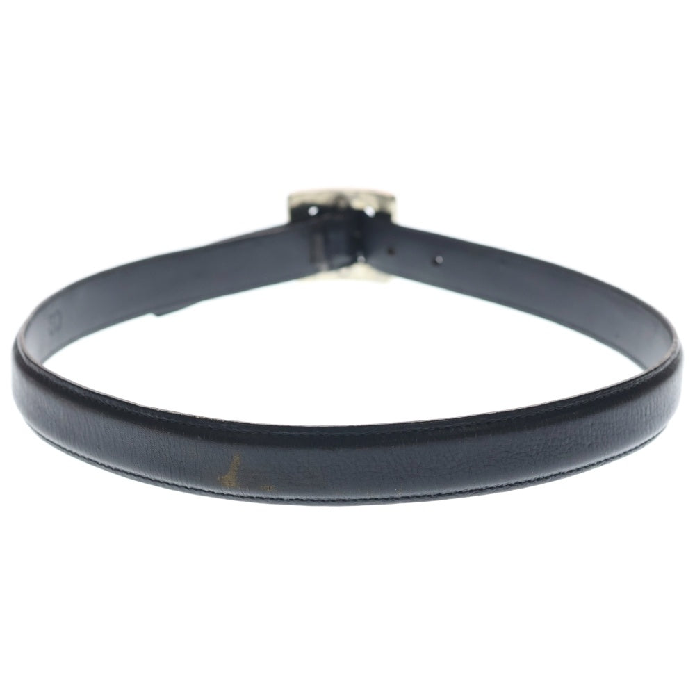 CHROME HEARTS(クロムハーツ) BLT OTJ 1.0inch レザーベルト ブラック/シルバー