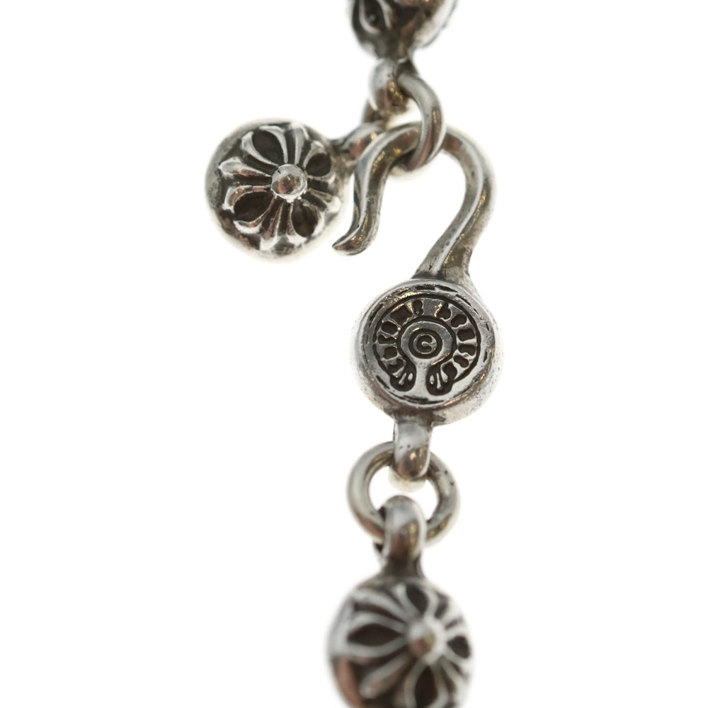 CHROME HEARTS(クロムハーツ) #1 CRSBL CHN SML CH CRS クロスボールチェーン スモールCHクロス ネックレス シルバー BCA193