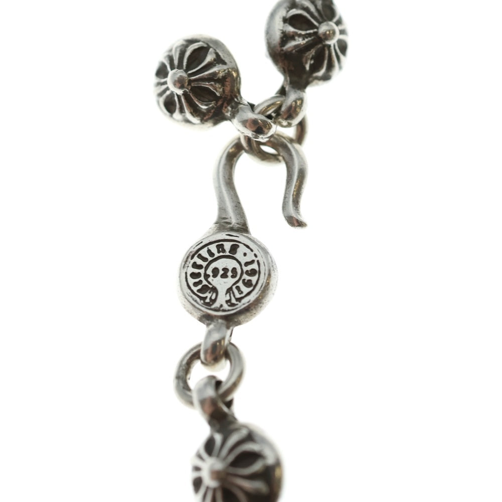CHROME HEARTS(クロムハーツ) #1 CRSBL CHN SML CH CRS クロスボールチェーン スモールCHクロス ネックレス シルバー BCA193
