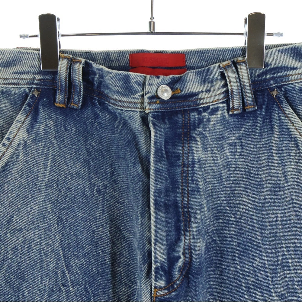 KUSIKOHC(クシコック) Workwear Multi Rivet ペインター リベット デニムパンツ KUS5MT02CC-TE427.525 インディゴ