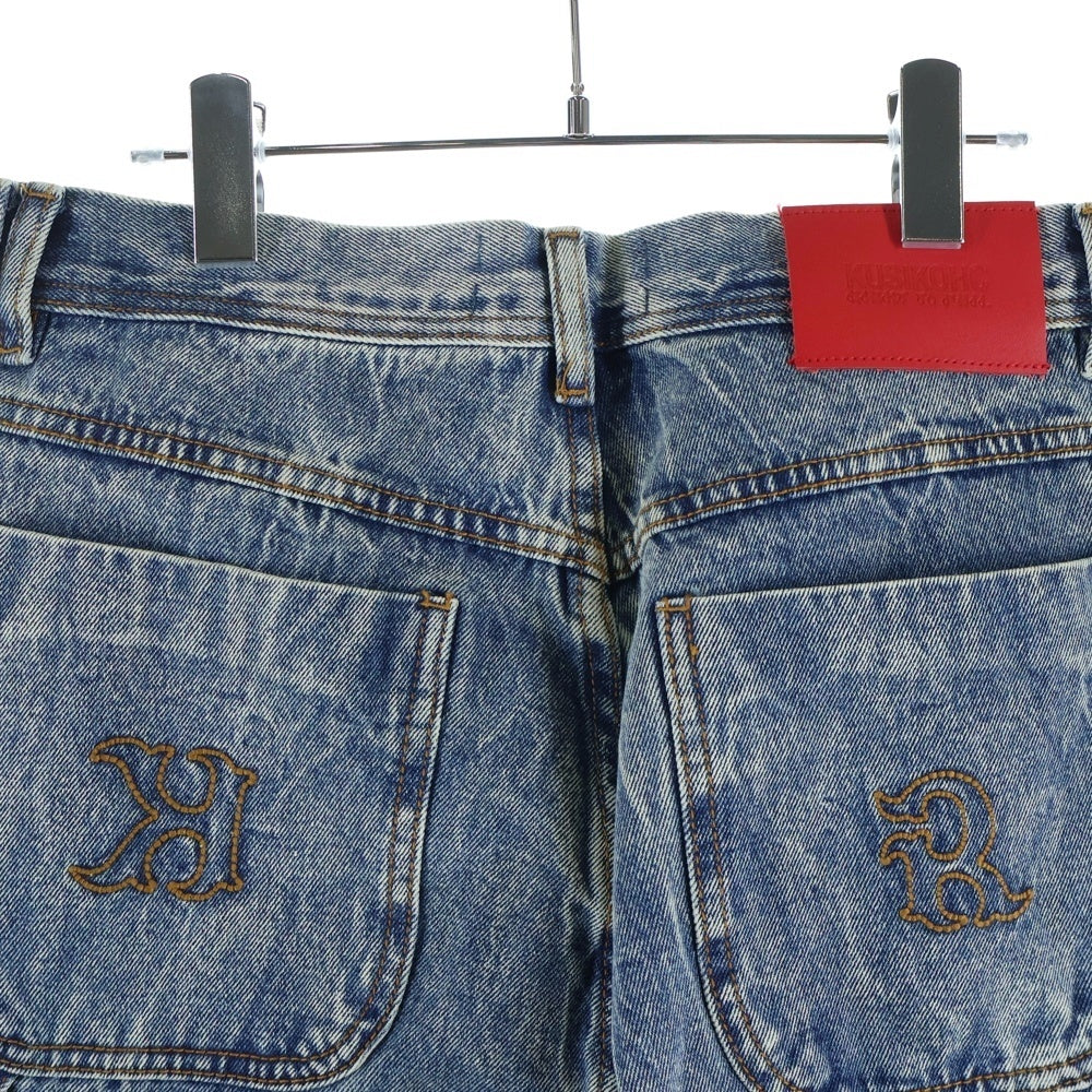KUSIKOHC(クシコック) Workwear Multi Rivet ペインター リベット デニムパンツ KUS5MT02CC-TE427.525 インディゴ