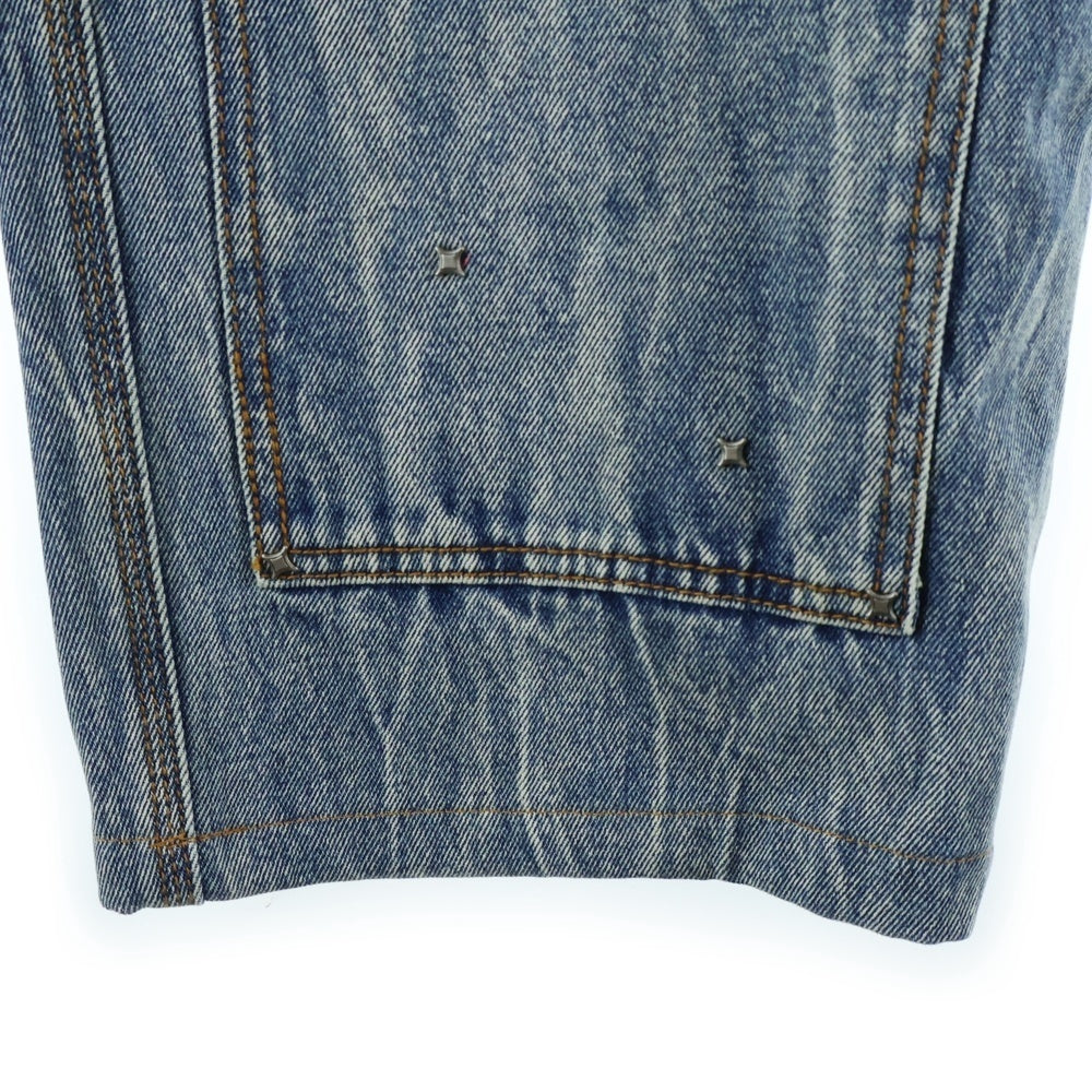 KUSIKOHC(クシコック) Workwear Multi Rivet ペインター リベット デニムパンツ KUS5MT02CC-TE427.525 インディゴ