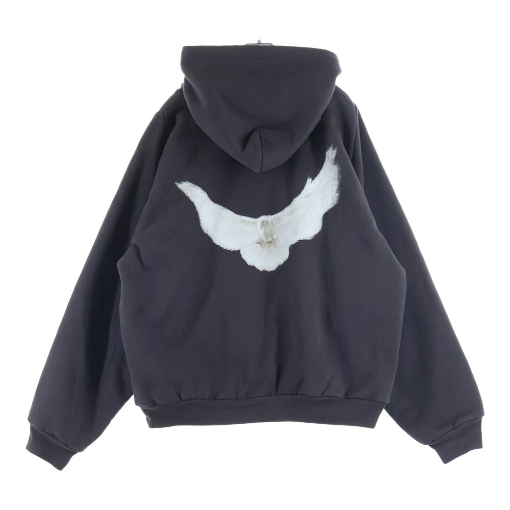 YEEZY GAP(イージーギャップ) DOVE SHRUNKEN HOODIE ドーヴ プルオーバーパーカー フーディー グレー