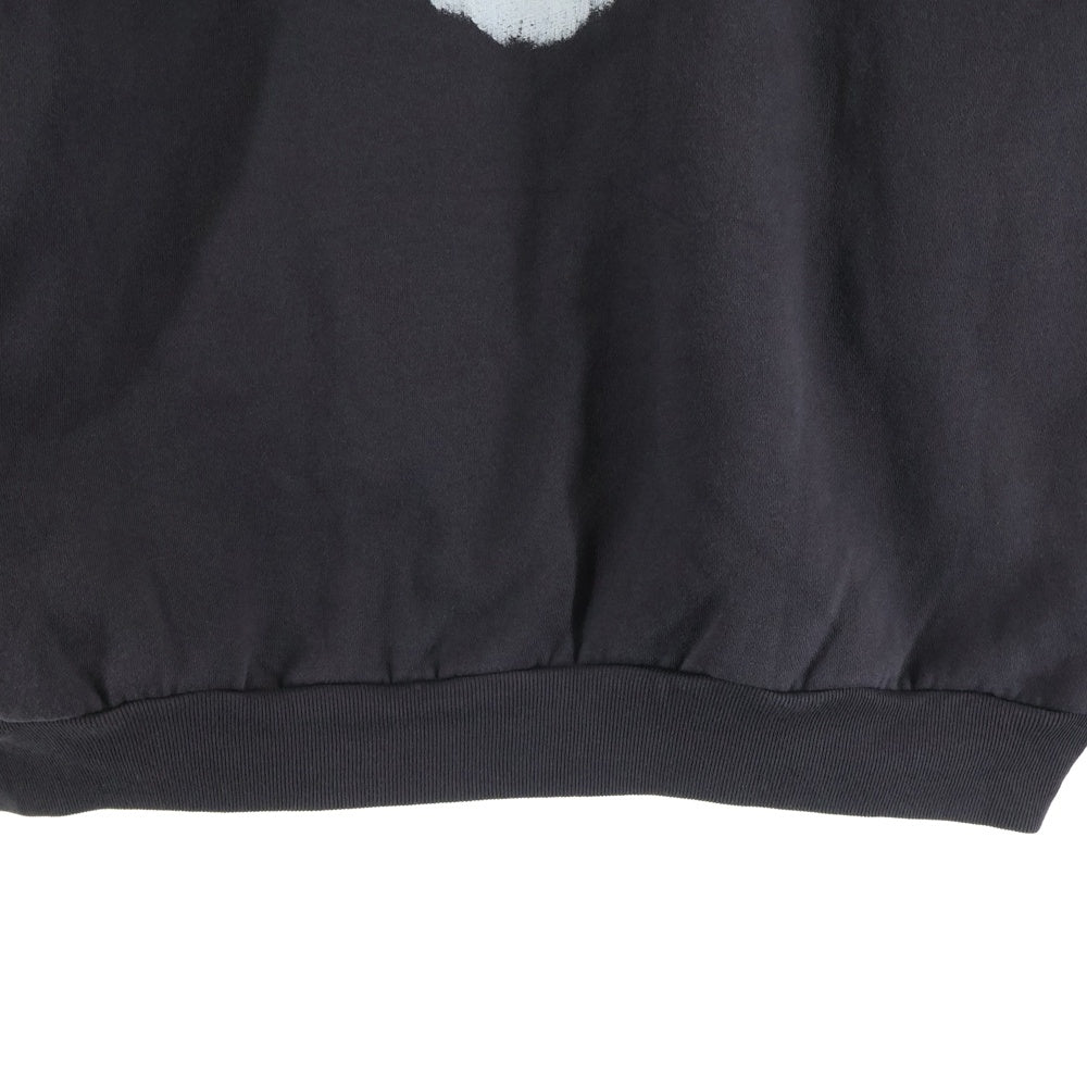 YEEZY GAP(イージーギャップ) DOVE SHRUNKEN HOODIE ドーヴ プルオーバーパーカー フーディー グレー