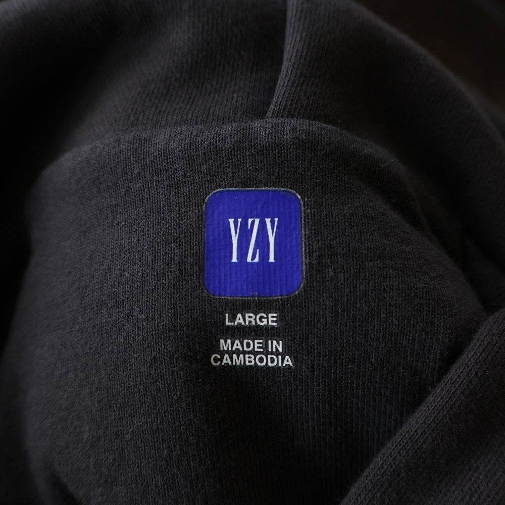 YEEZY GAP(イージーギャップ) DOVE SHRUNKEN HOODIE ドーヴ プルオーバーパーカー フーディー グレー