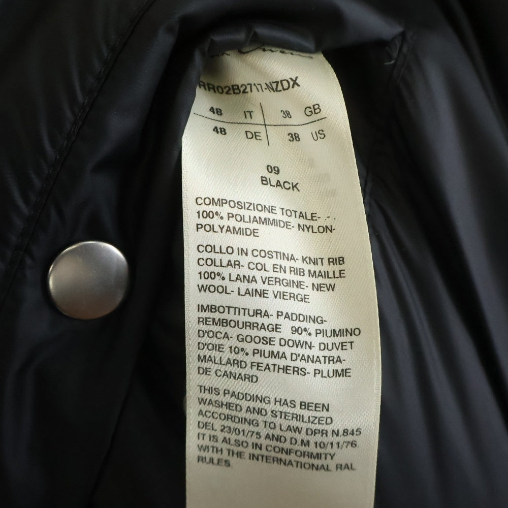 Rick Owens(リックオウエンス) 22AW Down vest ダウンベスト ジレ RR02B2717-NZDX ブラック