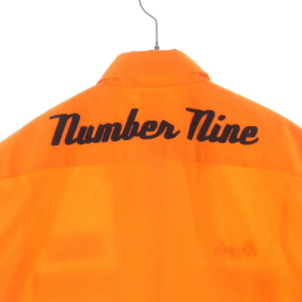 NUMBER (N)INE(ナンバーナイン) (N)INE EXTRA HEAVY Nomex Kevlar Mechanic Shirt エクストラヘビー期 メカニックシャツ オレンジ