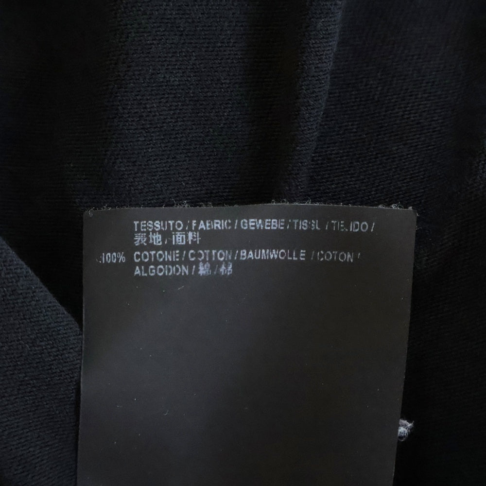 BALENCIAGA(バレンシアガ) 17AW Campain Logo tee キャンペーンロゴ 半袖Tシャツ カットソー ブラック 508203 TAV44