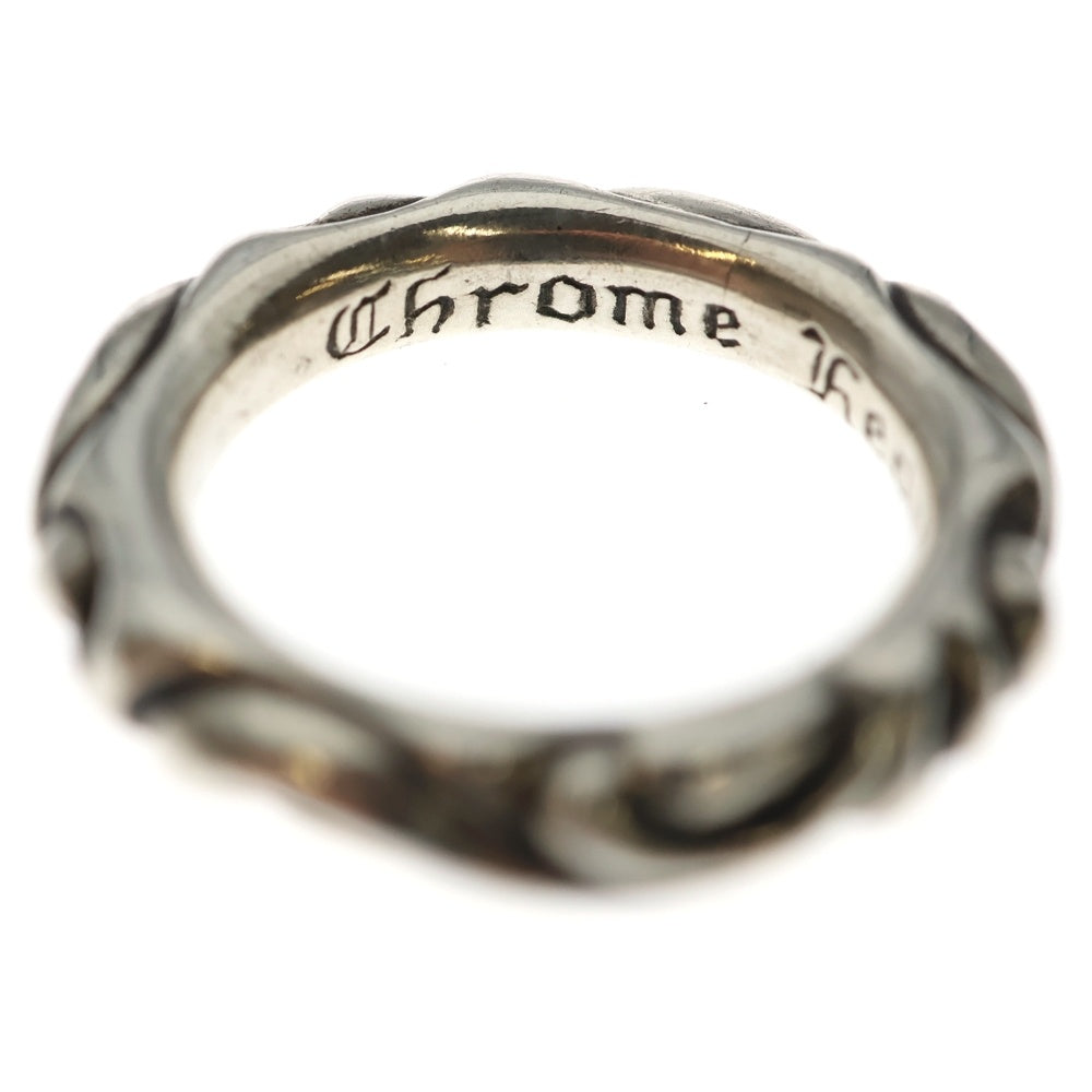 CHROME HEARTS(クロムハーツ) SCRL BAND スクロールバンド リング シルバー BCA351