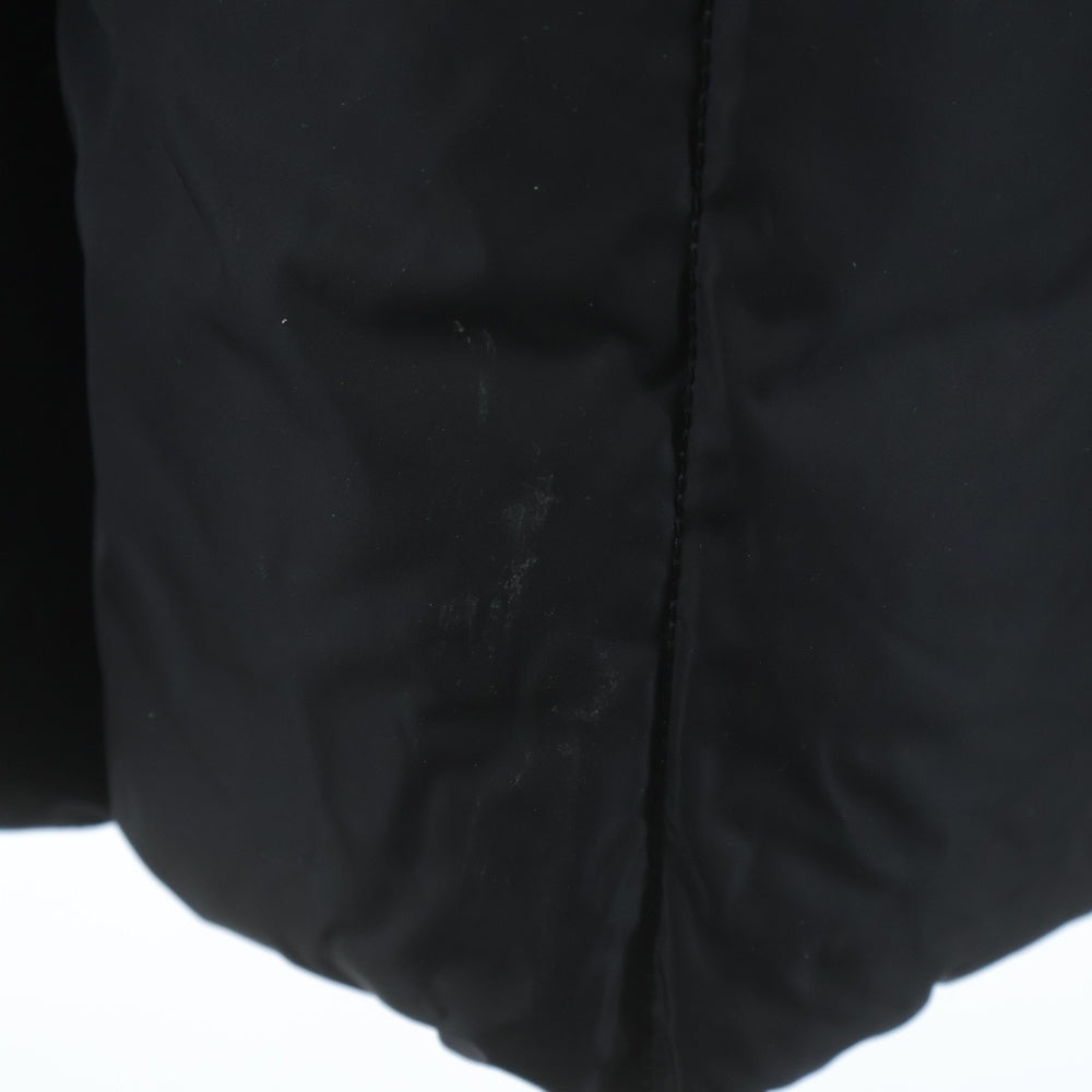 MONCLER(モンクレール) フェイクファー ダウンコート ジャケット レディース ブラック