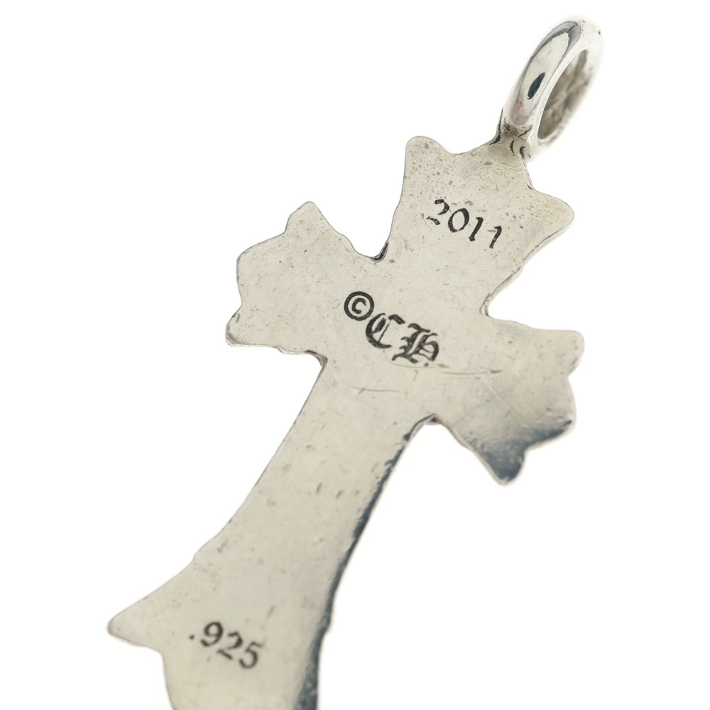 CHROME HEARTS(クロムハーツ) DBL CH CRS ダブルCHクロスチャーム ペンダントトップ シルバー BCA248