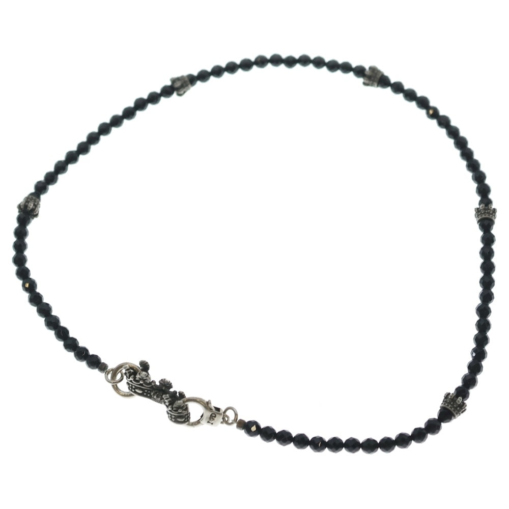 Justin Davis(ジャスティンデイヴィス) BLACK SERPENT CROWN Bracelet ブラック サーペント クラウン ブレスレット ブラック SBJ640