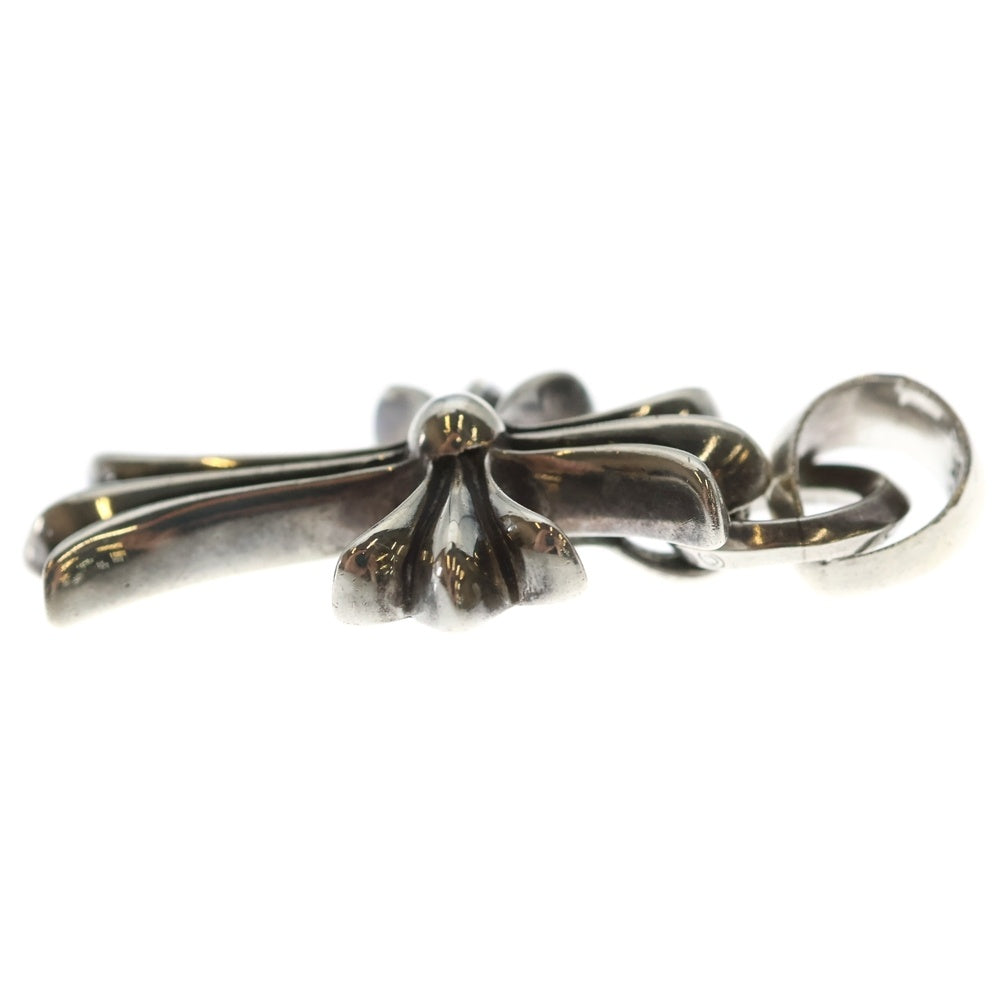CHROME HEARTS(クロムハーツ) CH CRS SML W/BALE Wベイル スモールCHクロス ペンダントトップ シルバー BCA218