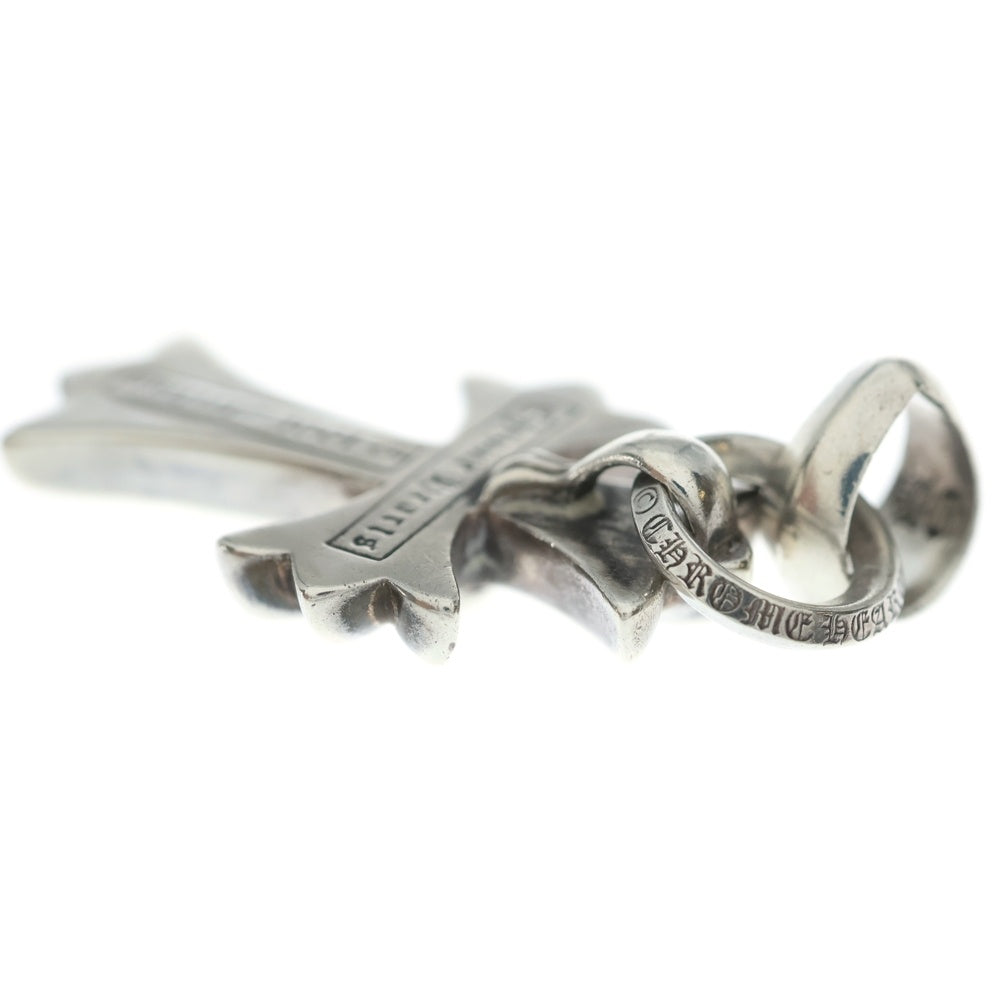 CHROME HEARTS(クロムハーツ) CH CRS SML W/BALE Wベイル スモールCHクロス ペンダントトップ シルバー BCA218