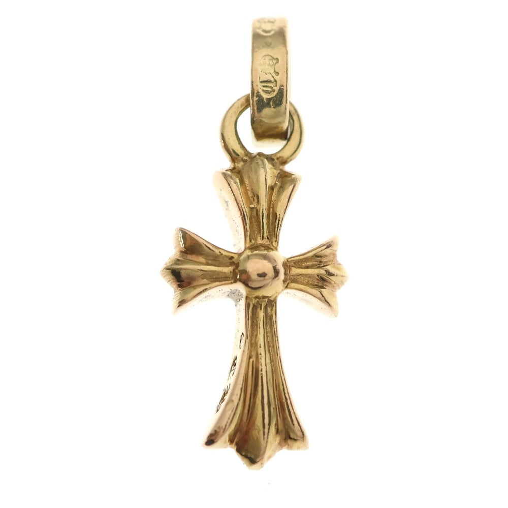 CHROME HEARTS(クロムハーツ) 22K CRS BBYFAT ベイビーファットクロス ペンダントトップ ゴールドBCA037