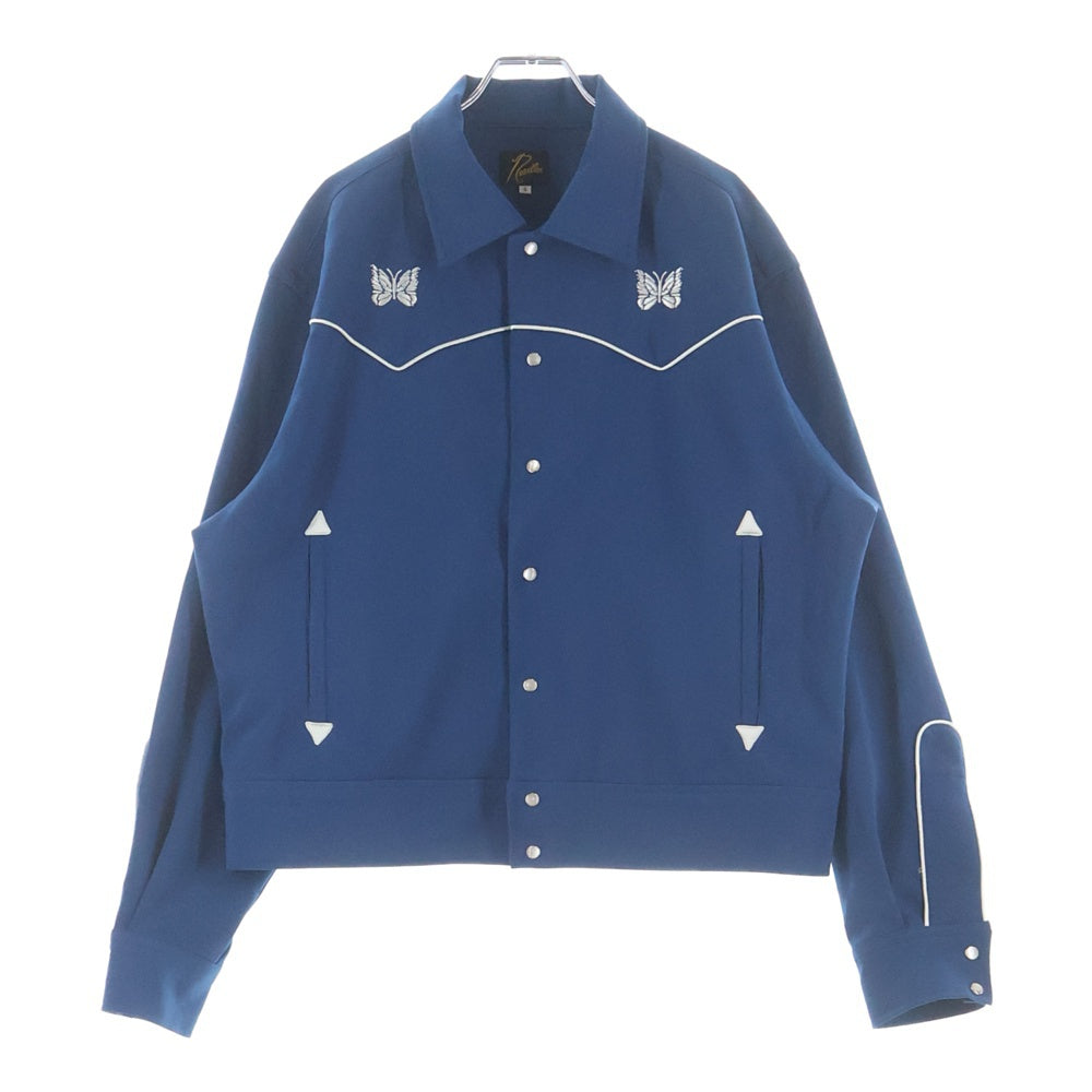 Needles(ニードルス) Piping Cowboy パイピング カウボーイ シャツ ジャケット ブルー