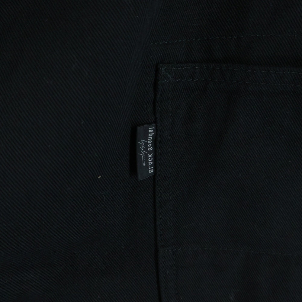 BLACK Scandal Yohji Yamamoto(ブラックスキャンダルヨウジヤマモト) コットンワイドペインターパンツ ブラック HO-P99-040
