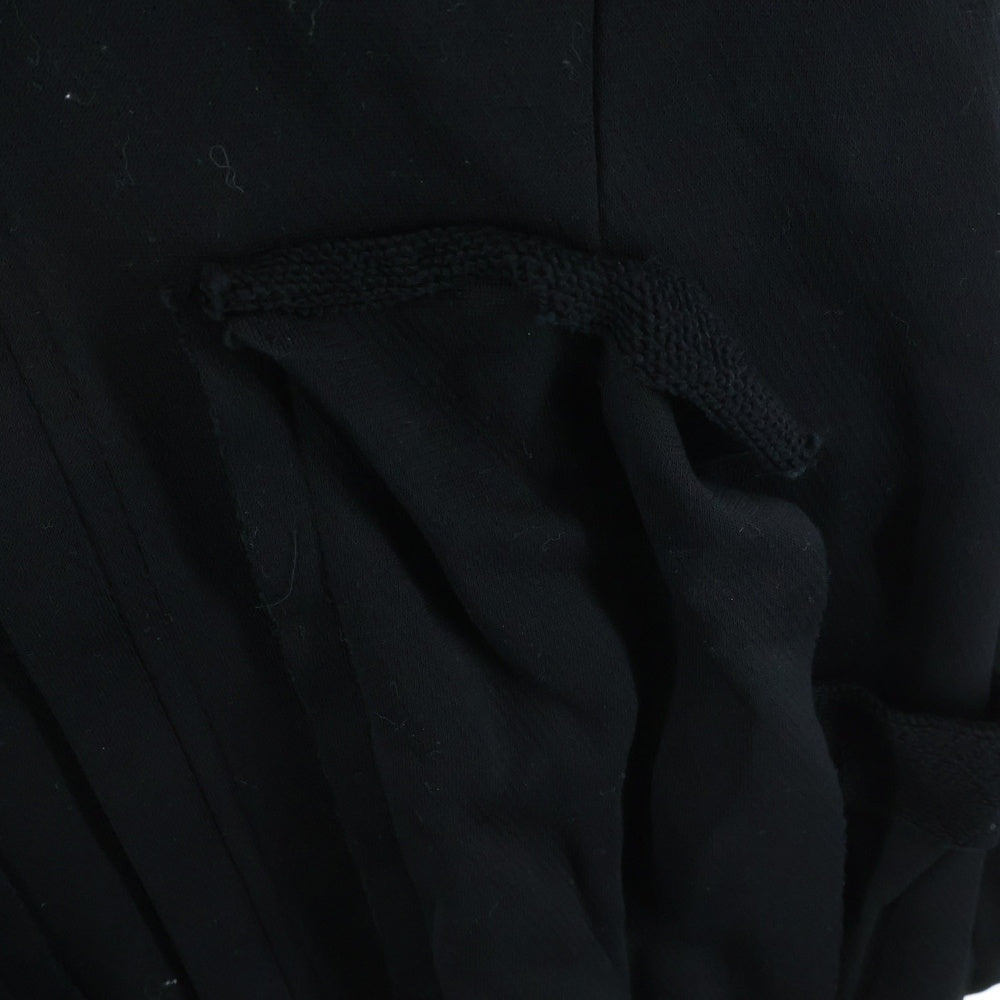 Yohji Yamamoto POUR HOMME(ヨウジヤマモト プールオム) 再構築 オーバー ジップパーカー ブラック HP-T36-083