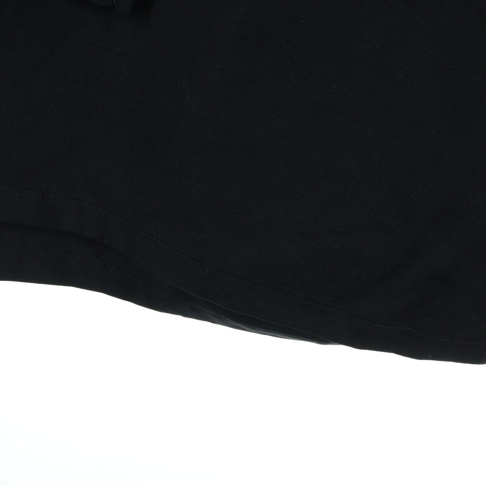 Yohji Yamamoto(ヨウジヤマモト) フロントボタン ワイドスラックス ブラック FO-P11-100