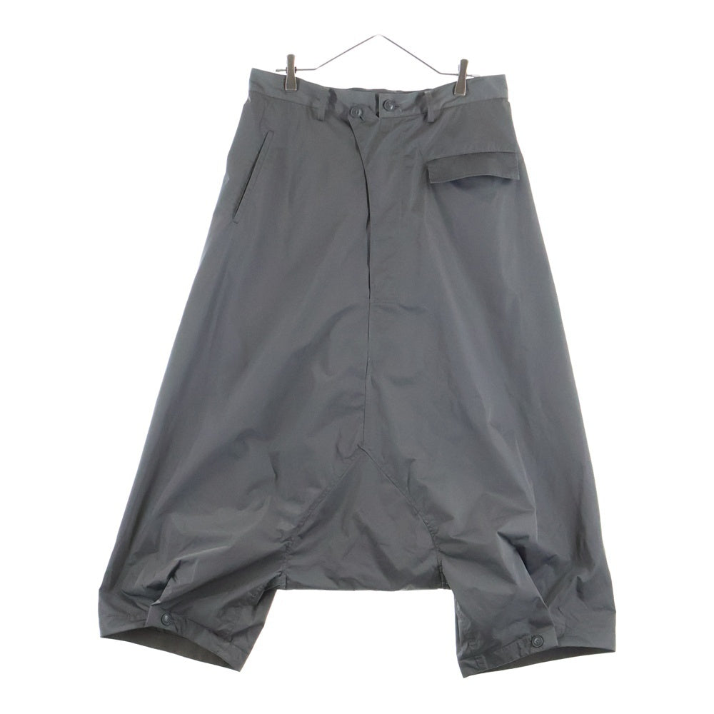 REGULATION Yohji Yamamoto MEN(レギュレーションヨウジヤマモトメン) ナイロン サルエルパンツ グレー FV-P55-901