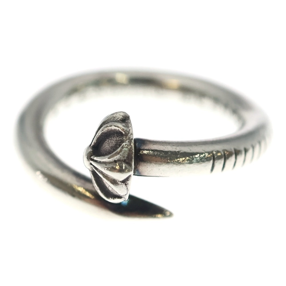 CHROME HEARTS(クロムハーツ) NAIL CRSBALL ネイル クロスボール リング シルバー BCA349
