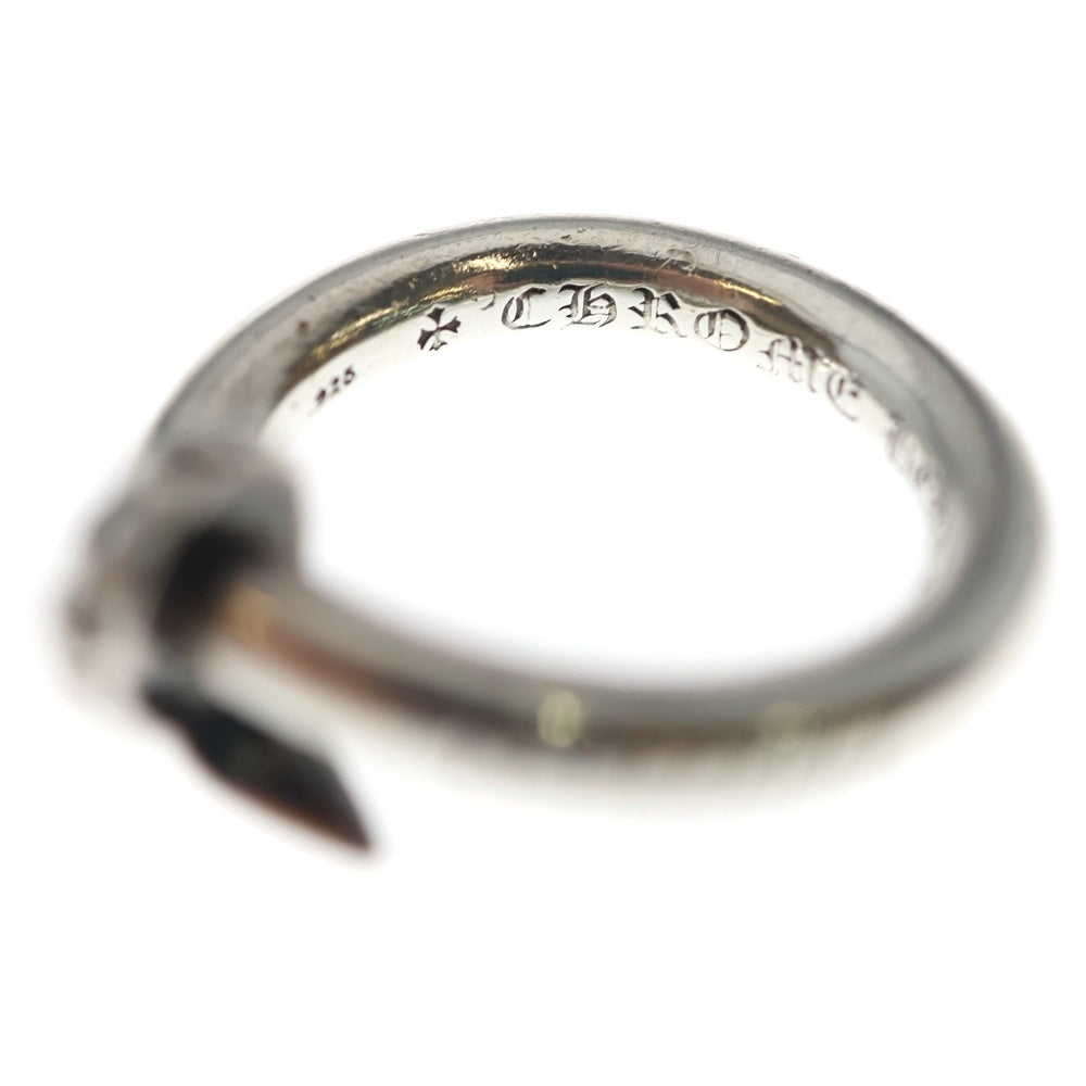 CHROME HEARTS(クロムハーツ) NAIL CRSBALL ネイル クロスボール リング シルバー BCA349
