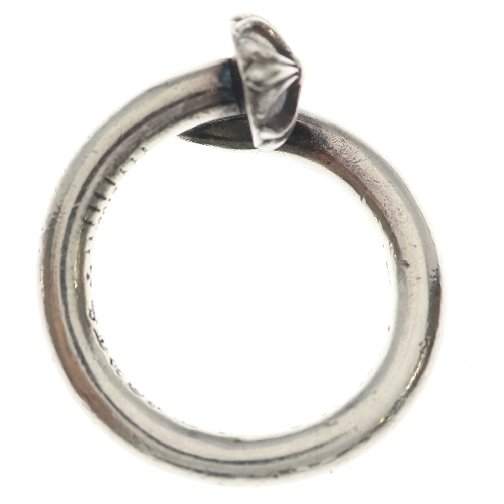 CHROME HEARTS(クロムハーツ) NAIL CRSBALL ネイル クロスボール リング シルバー BCA349