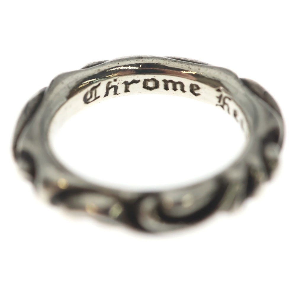 CHROME HEARTS(クロムハーツ) SCRL BAND スクロールバンド リング シルバー BCA351
