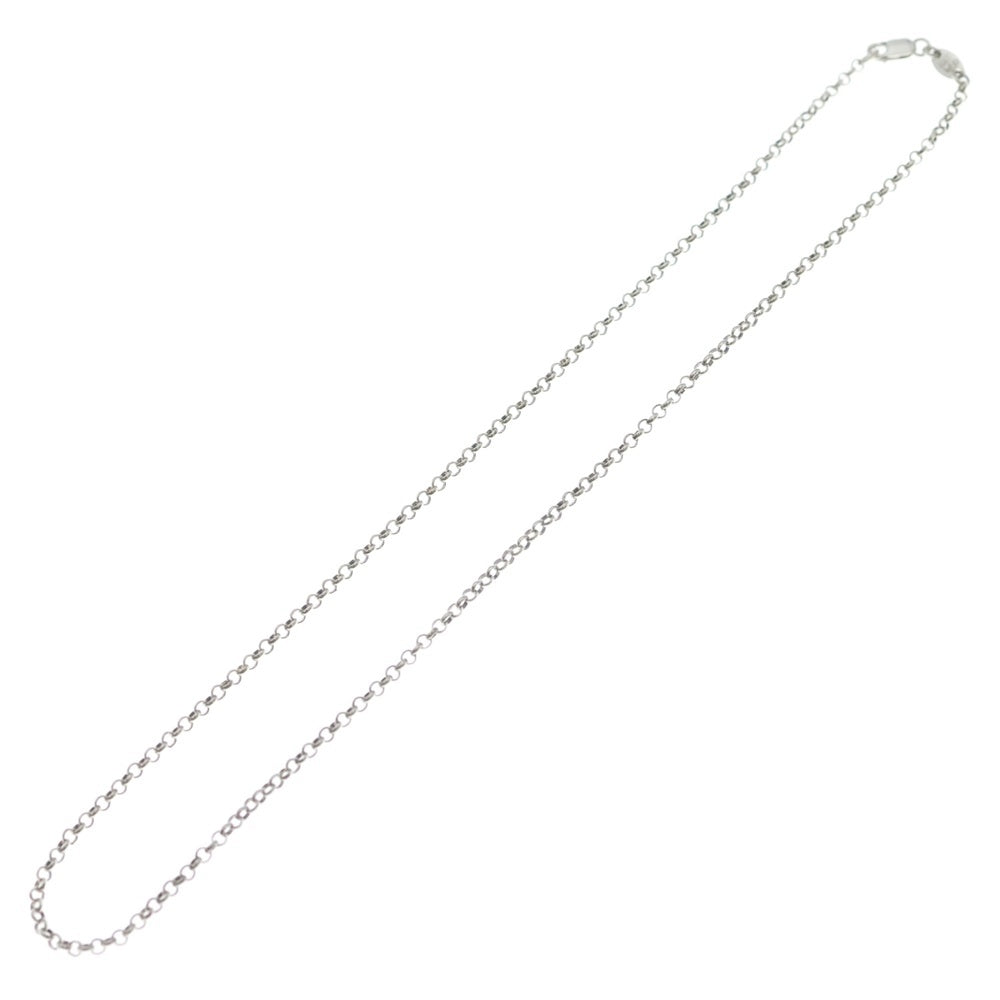 CHROME HEARTS(クロムハーツ) NECKCHAIN R16 ロールチェーンネックレス 16inch シルバー BCA082