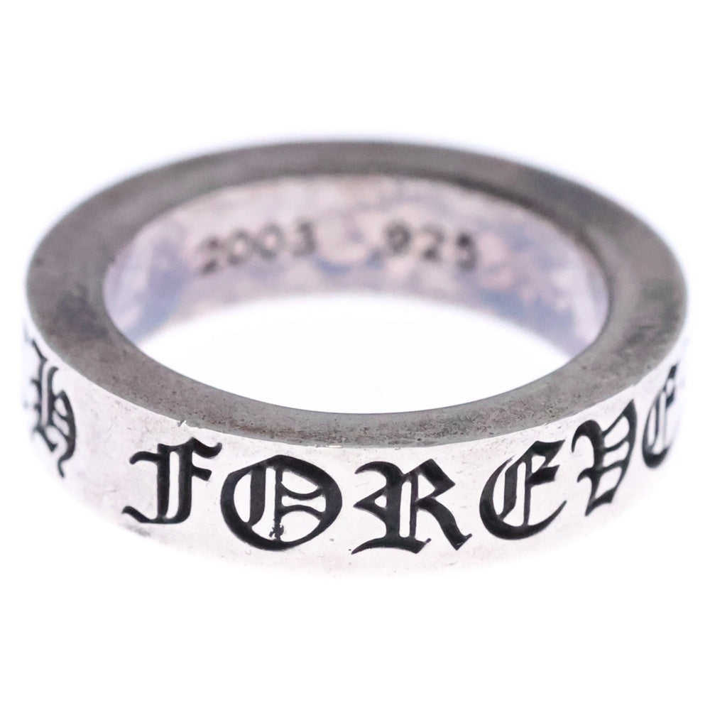 CHROME HEARTS(クロムハーツ) 6mm SPACER FOREVER 6mmスペーサーリング フォーエバーシルバーBCA337