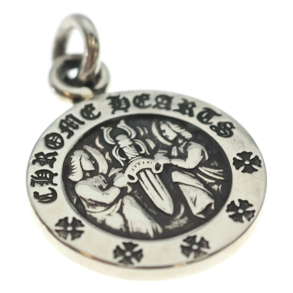 CHROME HEARTS(クロムハーツ) CHRM ANGL MDL V2 エンジェルメダルチャーム ペンダントトップ シルバーBCA229