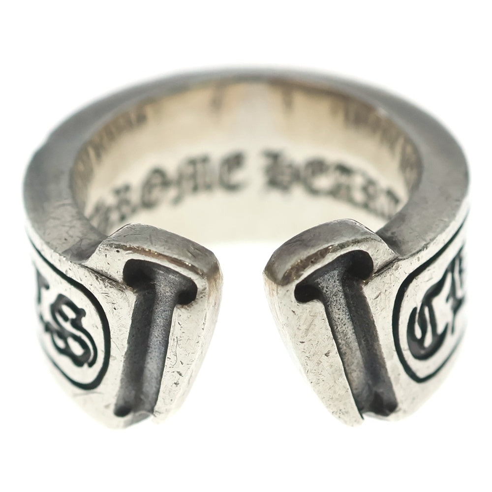 CHROME HEARTS(クロムハーツ) LG SCROLL LABEL ラージスクロールラベル リング シルバーBCA383