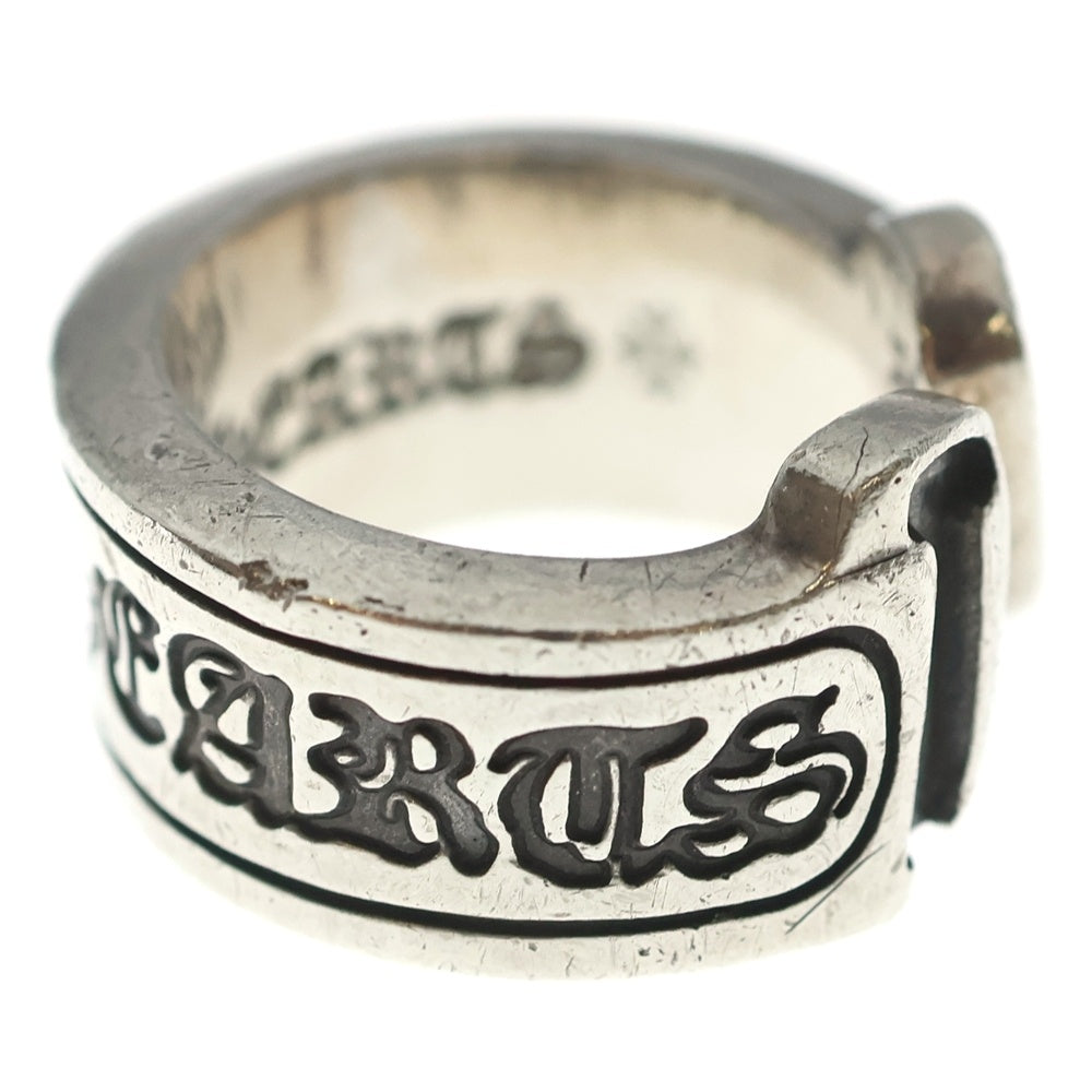 CHROME HEARTS(クロムハーツ) LG SCROLL LABEL ラージスクロールラベル リング シルバーBCA383