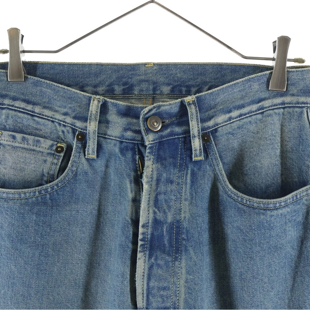 Maison Martin Margiela(メゾンマルタンマルジェラ) シンチバック ターンアップジーンズ デニムパンツ インディゴ S50LA0233 S30561