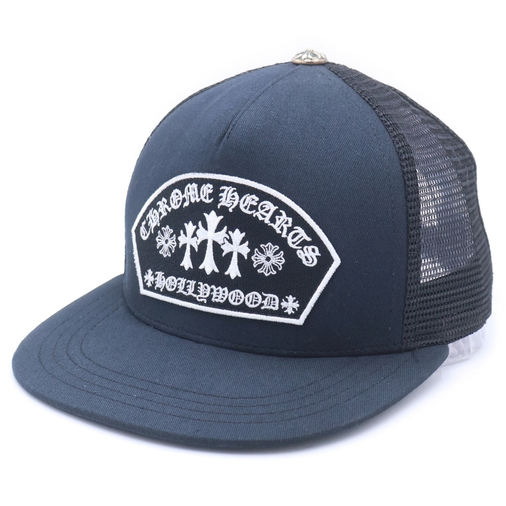 CHROME HEARTS(クロムハーツ) TRUCKER CAP KING TACO キングタコ トラッカー メッシュキャップ 帽子 ブラック